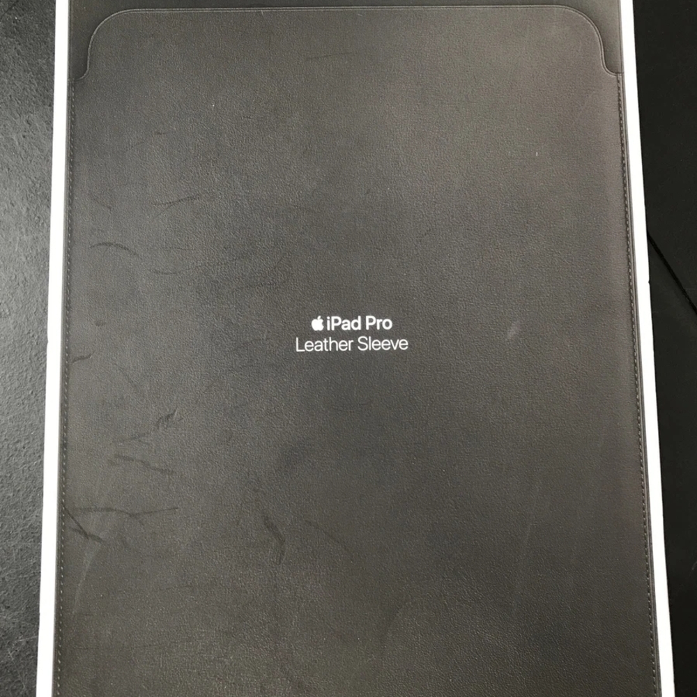 Apple iPad Pro Leather Sleeve - Dark Gray